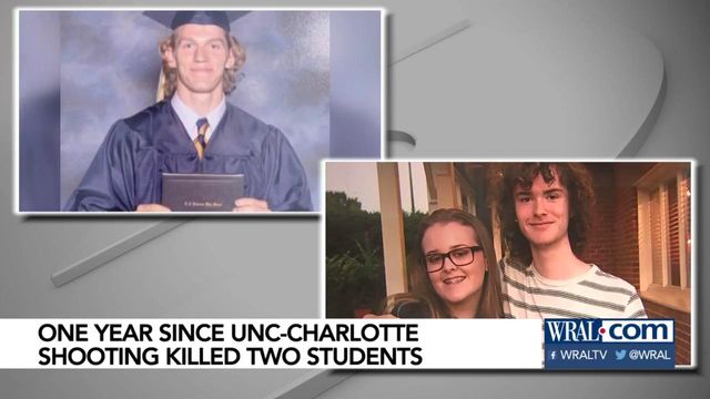 UNCC holds virtual remembrance for two killed year ago in shooting
