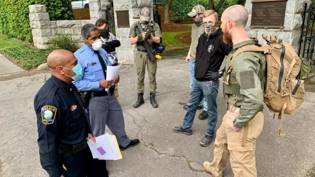 Group gathers in downtown Raleigh