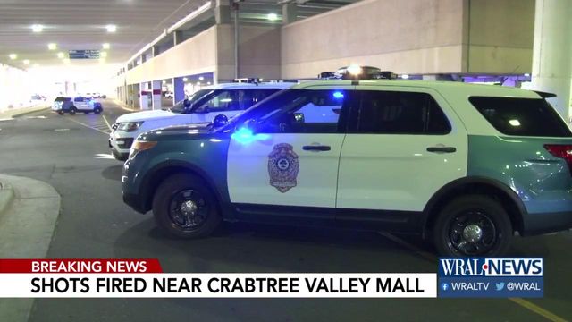 Shots fired behind Crabtree Valley Mall, witnesses say