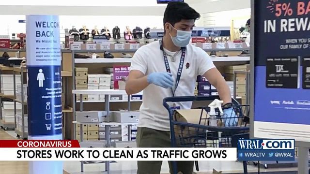 Stores take precautions while reopening during Mother's Day weekend