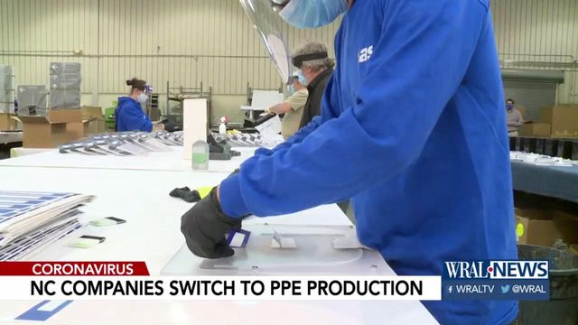 NC companies switch to PPE production, helping protect lives, create jobs
