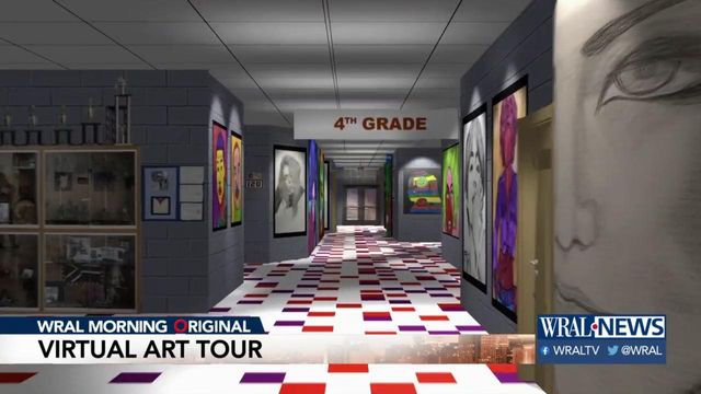 Art, technology teachers team up for virtual gallery show