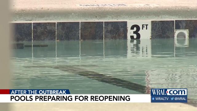 Pools begin preparing for reopening as early as this weekend