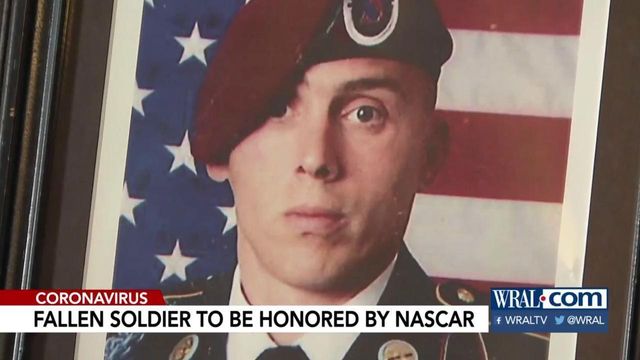Fallen soldier to be honored at NASCAR's Coca-Cola 600