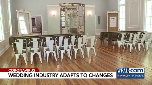 Wedding industry adapts to changes during pandemic