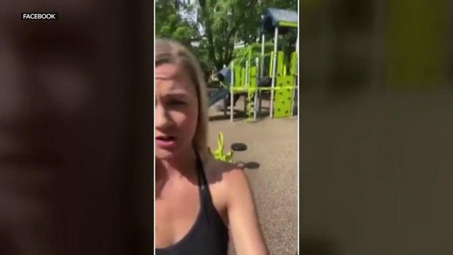 Southern Pines woman banned from playground, facing charges after removing caution tape