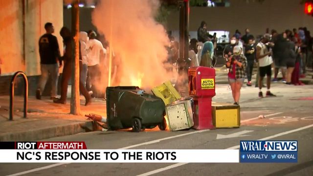 Republican NC leaders call for stronger response to riots