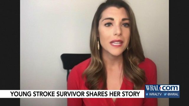 Woman in 20s speaks out about surviving a stroke 