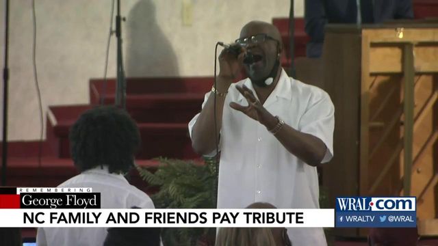 Songs, prayer, passion, praise as George Floyd is remembered in hometown