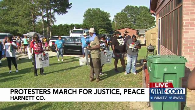 George Floyd's family to join march in Harnett County