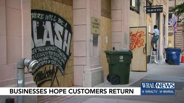 Hit by a pandemic, riots and a curfew: Downtown businesses hope customers return