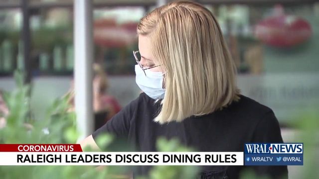 Raleigh leaders to discuss new Phase 2 restaurant rules
