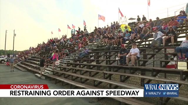 Restraining order closes Alamance Speedway