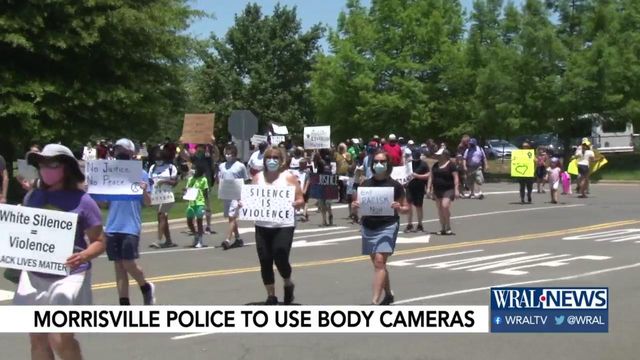 Morrisville residents march for police transparency 
