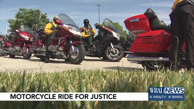 Over 300 motorcyclists take 'unity ride' to promote justice, encourage voting