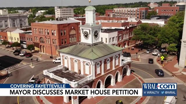 Fayetteville mayor discusses petition to take down Market House