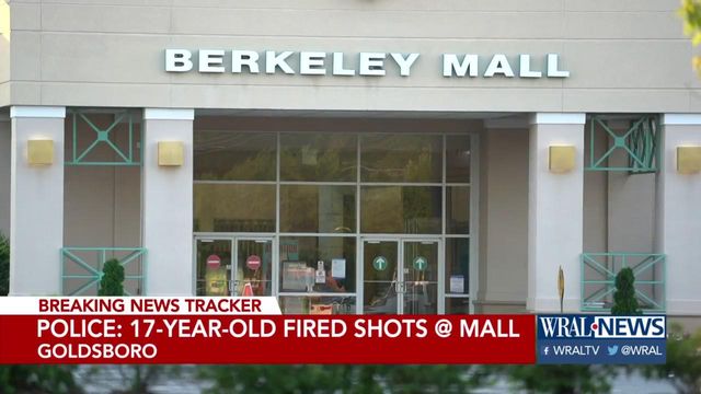 Goldsboro police charge juvenile after shots fired at mall