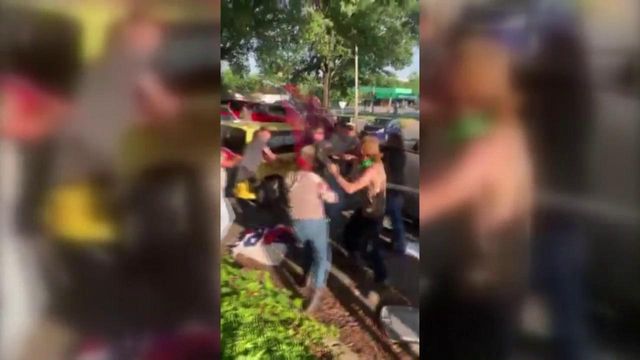 Pittsboro officials investigate assault at Confederate flag protest