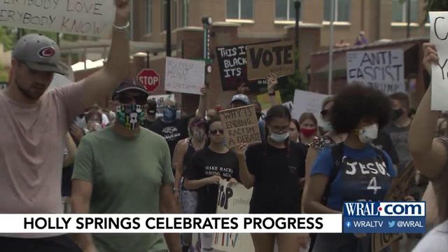 Activists gather in Holly Springs to celebrate progress, Juneteenth