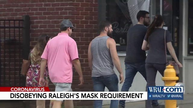 Raleigh Mayor: Too early to issue citations for not wearing masks