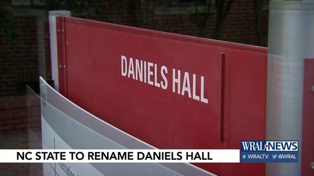 NC State to rename Daniels Hall