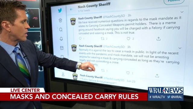 Masks and concealed carry rules explained