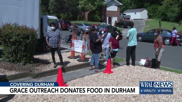 Grace Outreach donates food to needy in Durham