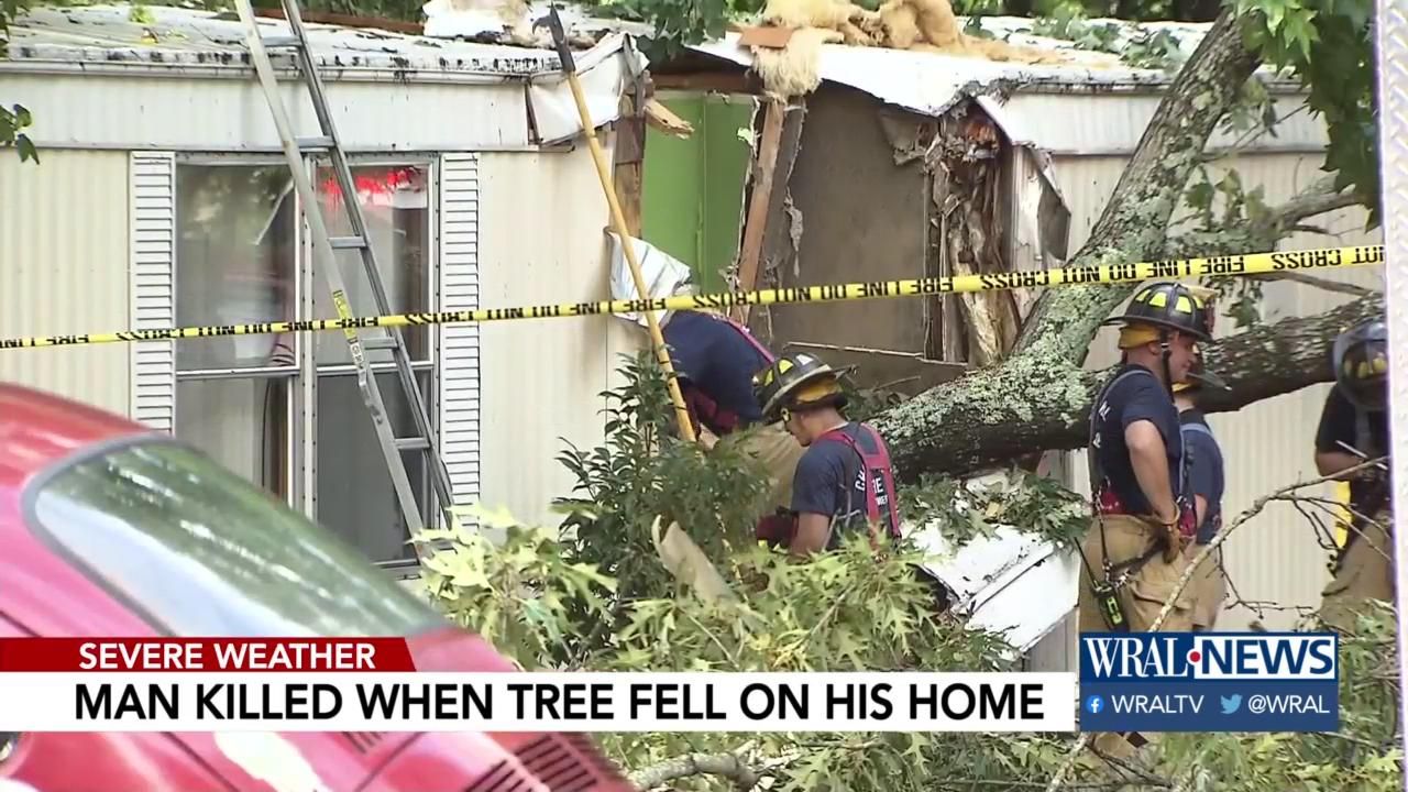 Chapel Hill Man Dies After Tree Falls On Mobile Home