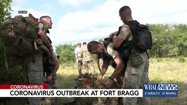 Fort Bragg soldiers test positive for COVID-19