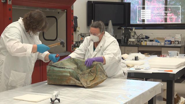 First look: Opening the time capsule found inside Confederate monument