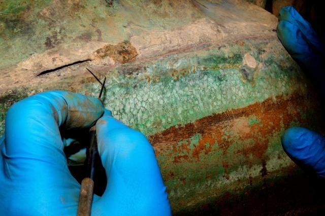 Time capsule inside Raleigh Confederate monument