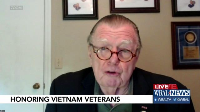 NC man pays tribute to Vietnam war vets 