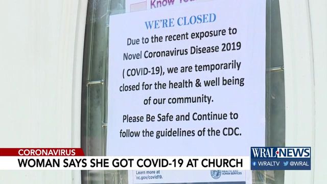 Women claim they contracted coronavirus at church event