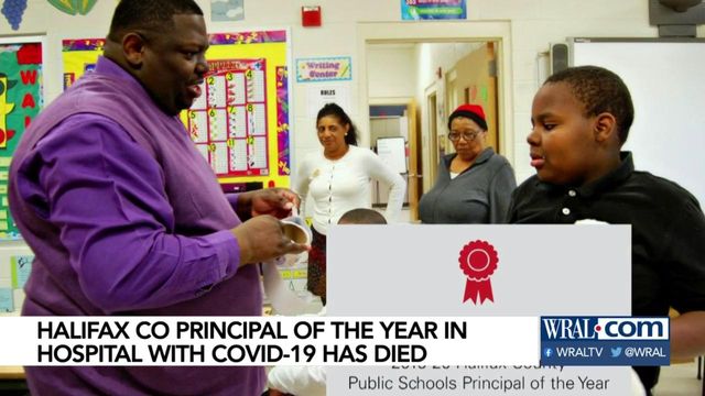 Halifax County Middle School principal dies after battling COVID-19