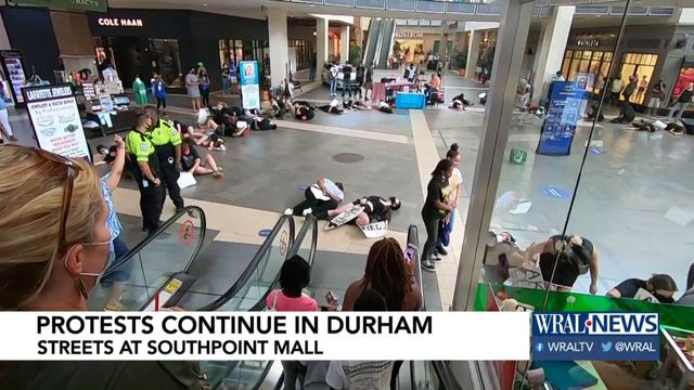 Protests continue in Durham 