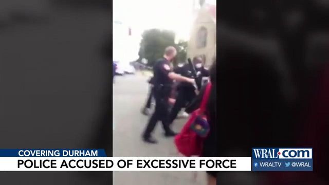 Durham police accused of using excessive force