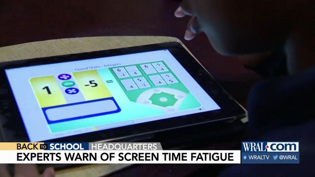 Experts warn of screen time fatigue in young children