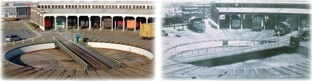 The largest working turntable in NC can still be seen at the Interview N.C. Transportation Museum
