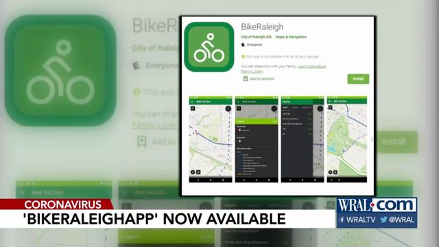 'Bike Raleigh' app now available to download