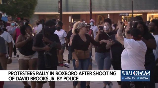 Vigil held for man shot, killed by Roxboro police