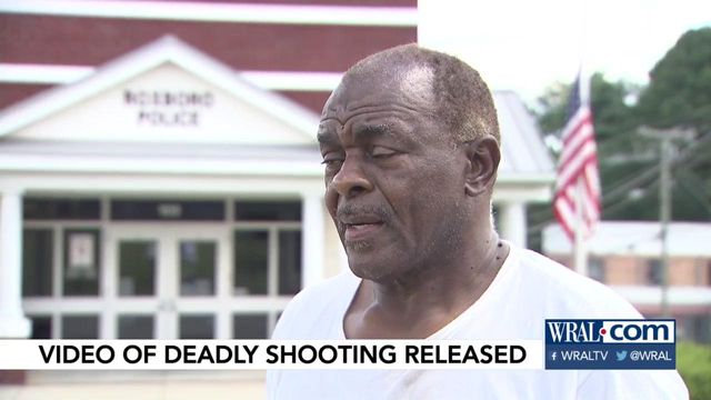 Father responds to video of a Roxboro officer shooting, killing his son