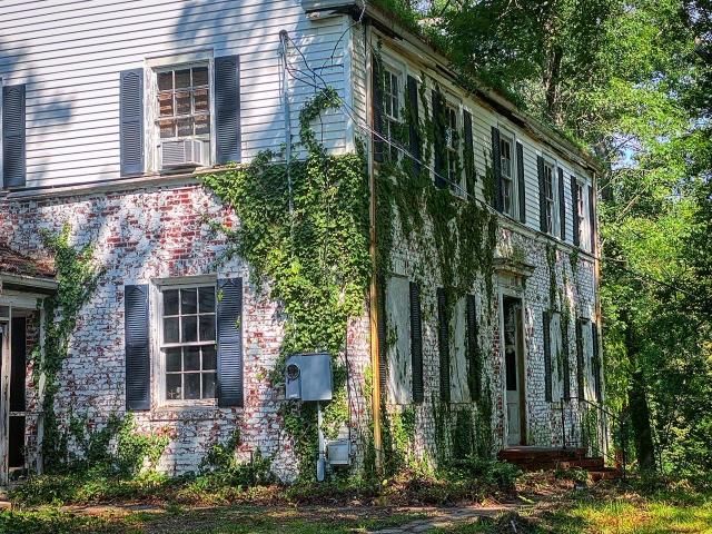 Historic Joseph and Lee M. Lazarus house on Hillcrest in Sanford, NC.