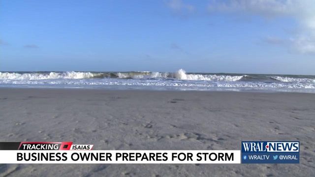 Crystal Coast business braces for Tropical Storm Isaias 