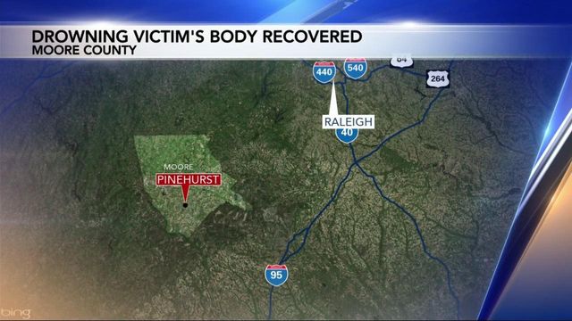 Drowning victim's body recovered in Moore County 