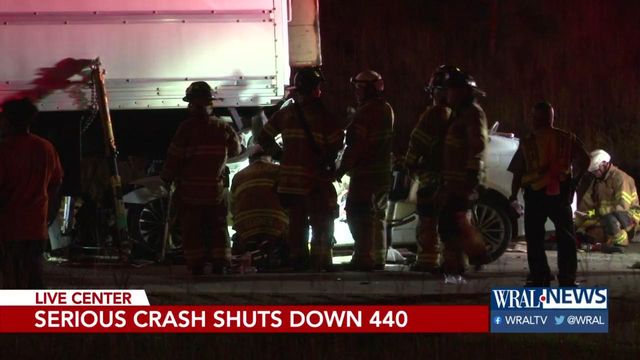Serious crash shuts down part of I-87 