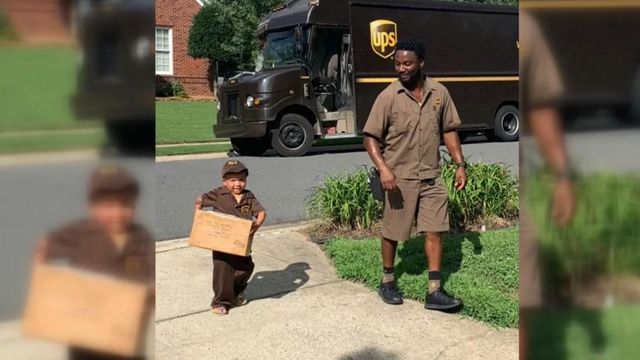 NC boy forms special relationship with UPS driver 