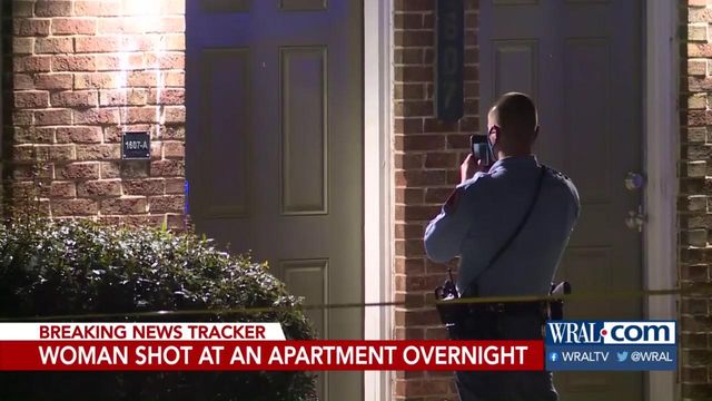 Woman shot at east Raleigh apartment