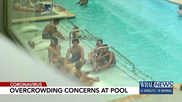 Overcrowding concerns at Chapel Hill pool