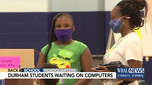 Durham students still waiting on computers as first day of school quickly approaches