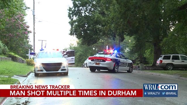 Man shot multiple times in Durham 